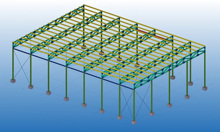 SBC Foods Awning, St Mary's | Stress-Free Structural Central Coast - Steel Detailing Draftsman