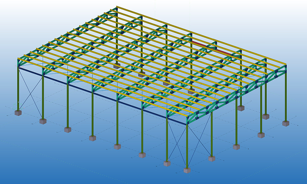 SBC Foods Awning, St Mary's | Stress-Free Structural Central Coast - Steel Detailing Draftsman