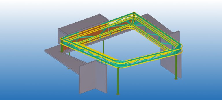 Redfern Awning & Crown Roof Steel Detailing | Stressfree Structural