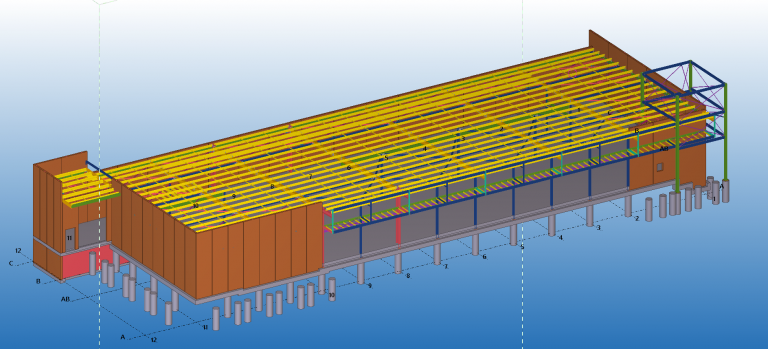 Precast Panel Detailing | Stressfree Structural Detailing Hunter Valley - Gillieston Heights IGA complex