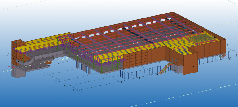 ALDI Refurbishment – Greenhills, NSW #Steel Detailing #Precast Panel Detailing #Shop Drawings #Commercial #Maitland