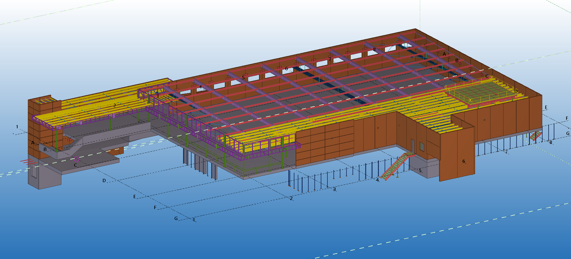 ALDI Refurbishment – Greenhills, NSW #Steel Detailing #Precast Panel Detailing #Shop Drawings #Commercial #Maitland