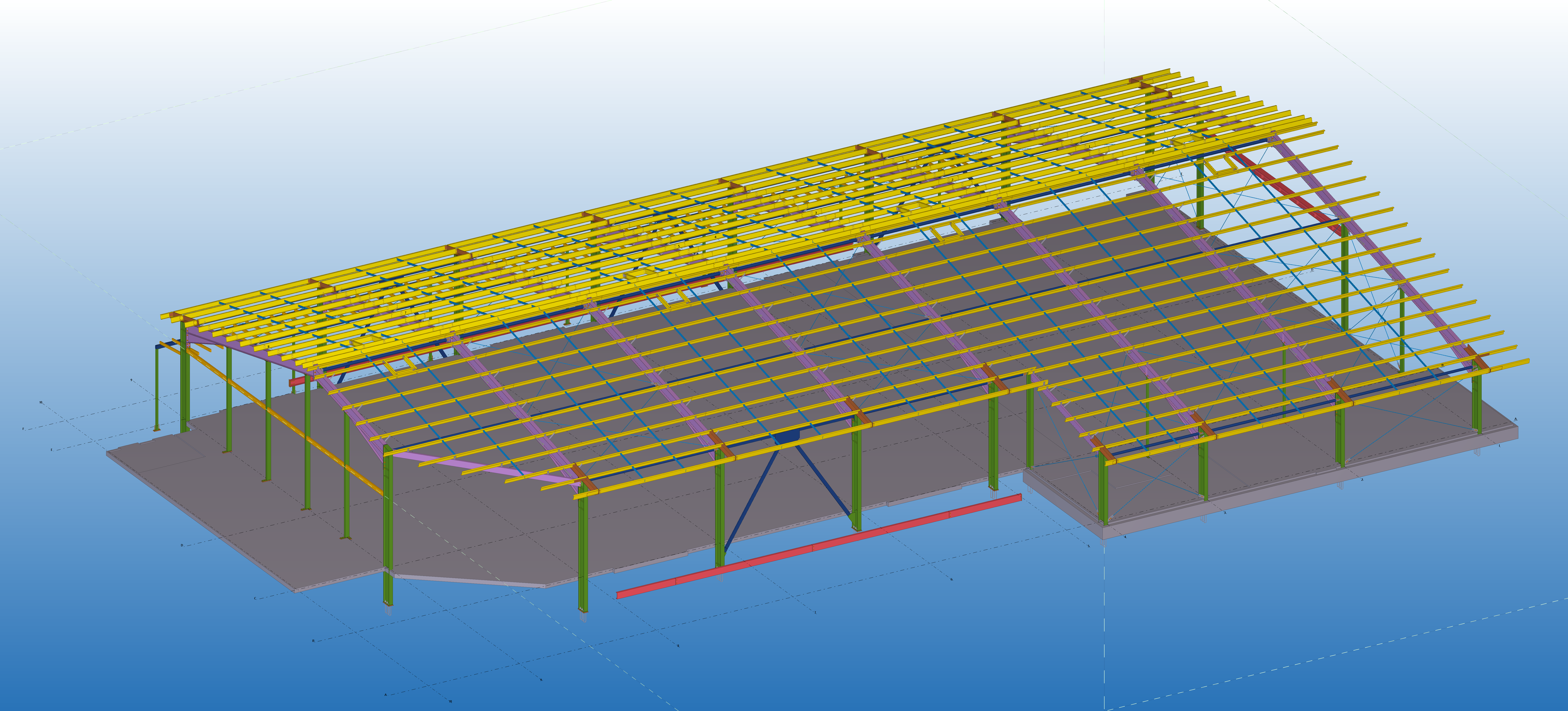 Cheltenham Girls High School – Cheltenham, NSW #Steel Detailing #Shop Drawings #Commercial #Sydney