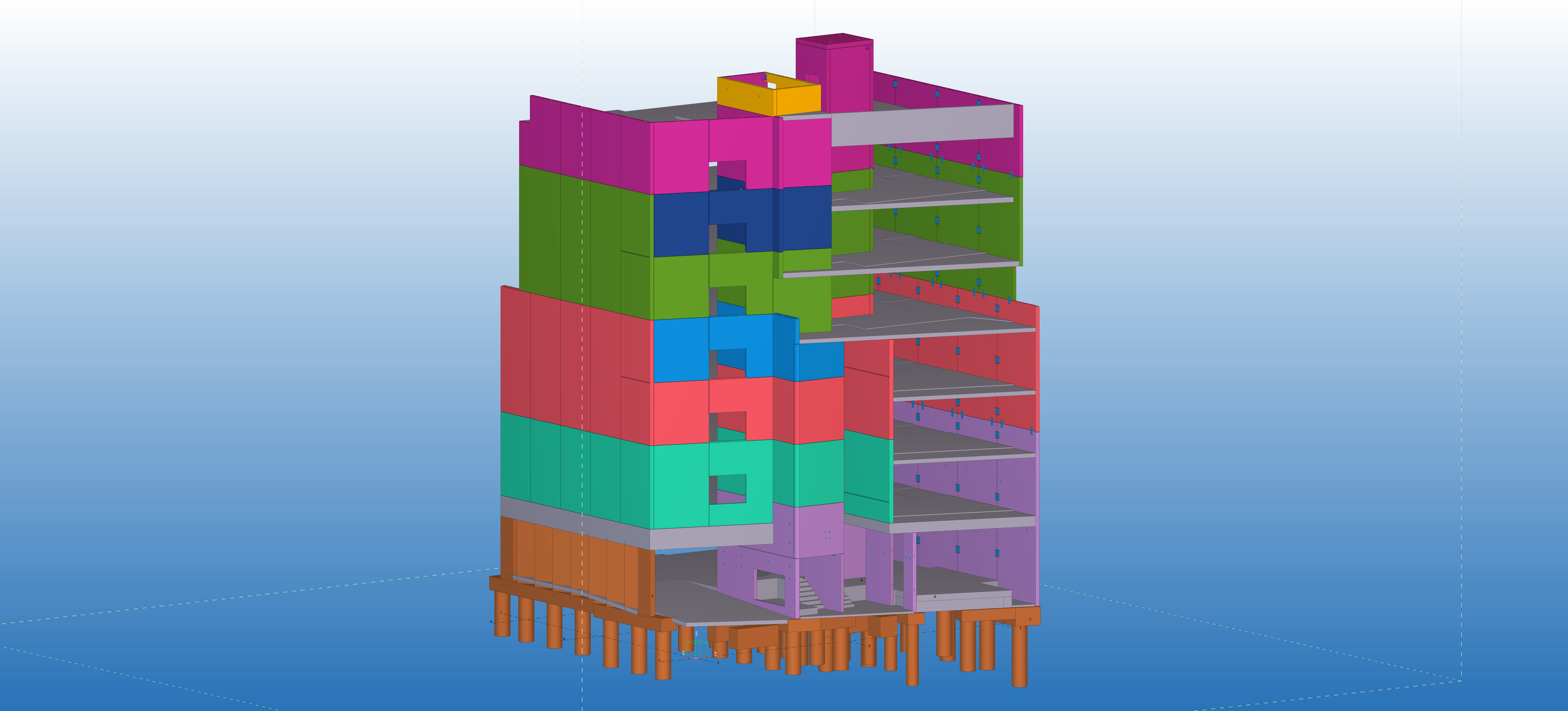 High Rise Residential Units – Wickham, NSW #Precast Panel Detailing #Shop Drawings #Residential #Newcastle