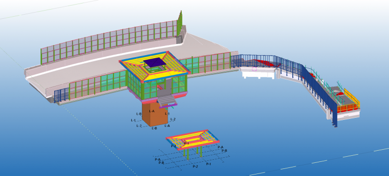 Railway Station Upgrade – Wahroonga, NSW #Steel Detailing #Shop Drawings #Rail #Sydney