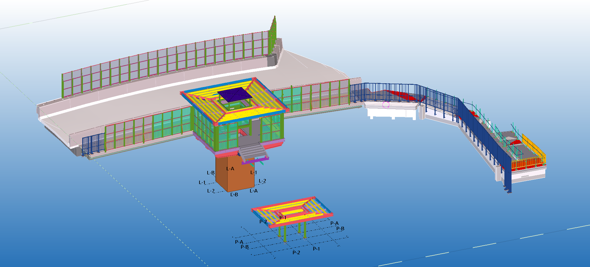 Railway Station Upgrade – Wahroonga, NSW #Steel Detailing #Shop Drawings #Rail #Sydney